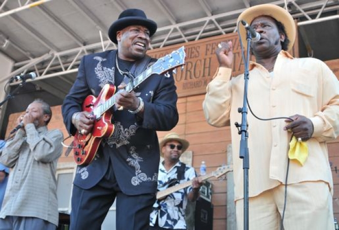 Mud Morganfield a Big Bill Morganfield