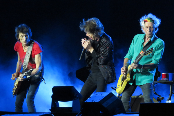 The Rolling Stones na koncertě v Praze 4. července 2018