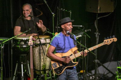Marcus Miller na festivale Mladí ladí jazz 26. dubna 2015