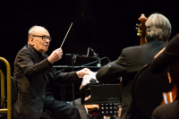 Ennio Morricone na koncertě v pražské O2 Areně 17. října 2017