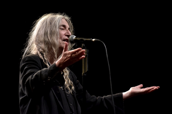 Patti Smith při koncertě ve Foru Karlín 19. 7. 2022